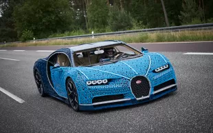 Bugatti Chiron… из кубиков LEGO