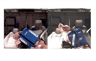 Центральная подушка безопасности в автомобилях GM