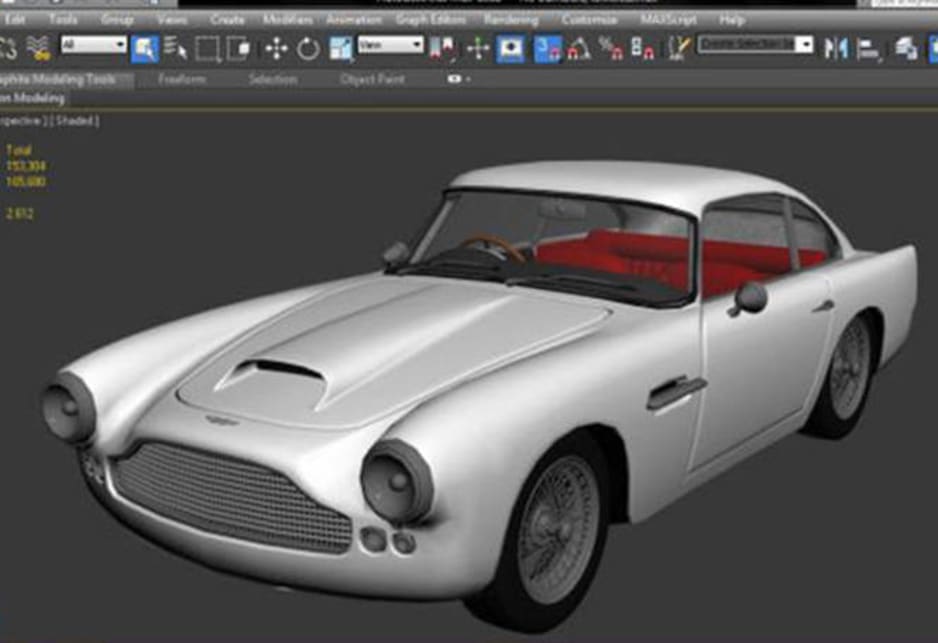 Человек печатает на 3D-принтере полноразмерный Aston Martin