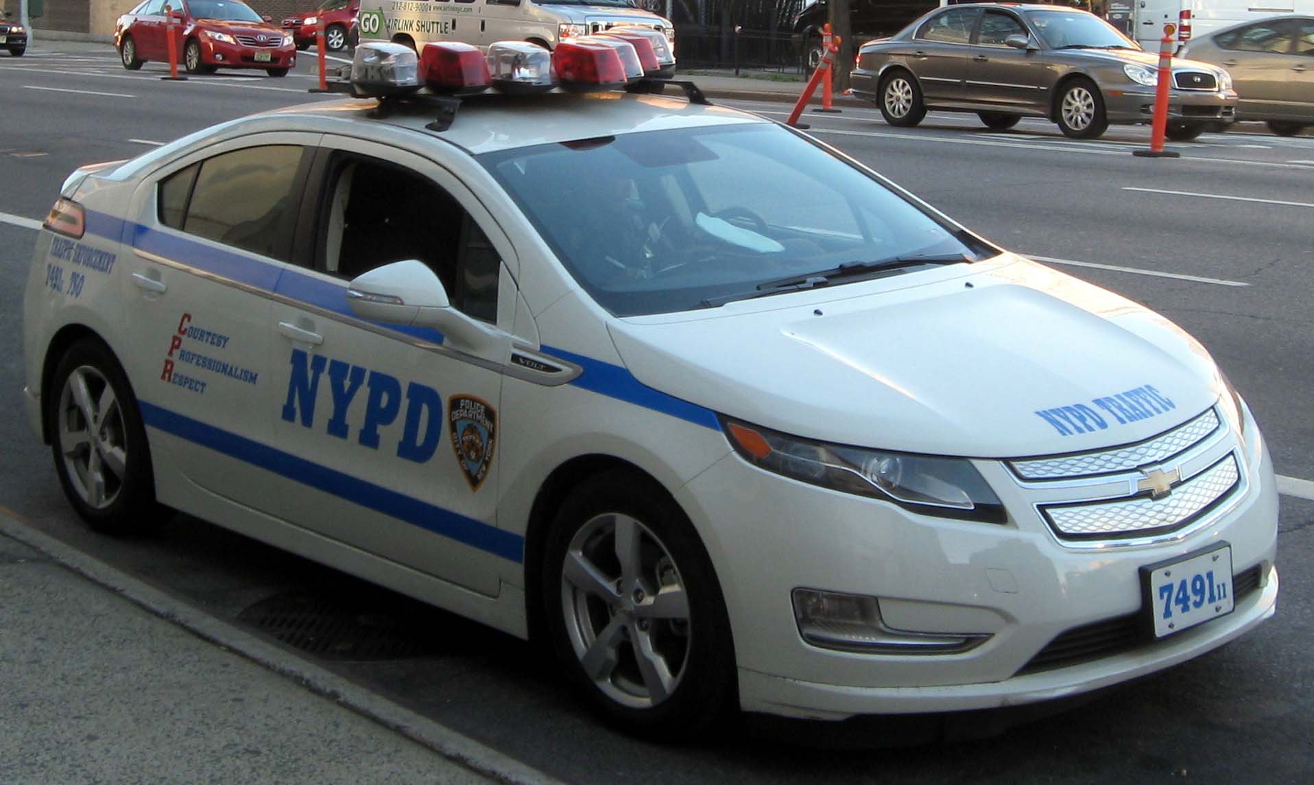 Chevrolet Volt Նյու Յորքի ոստիկանության բաժանմունքի համար