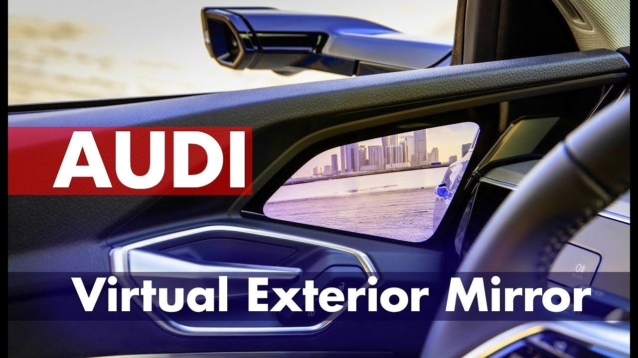 Electronic rearview mirror kubva kuAudi