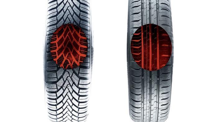 Conducir en invierno con neumáticos de verano. ¿Es seguro?