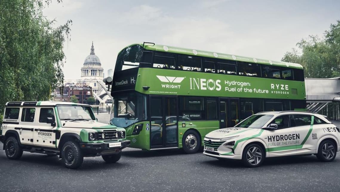 Ineos делает ставку на водородное будущее и будет работать с Hyundai над созданием электрического внедорожника, конкурирующего с Toyota LandCruiser.