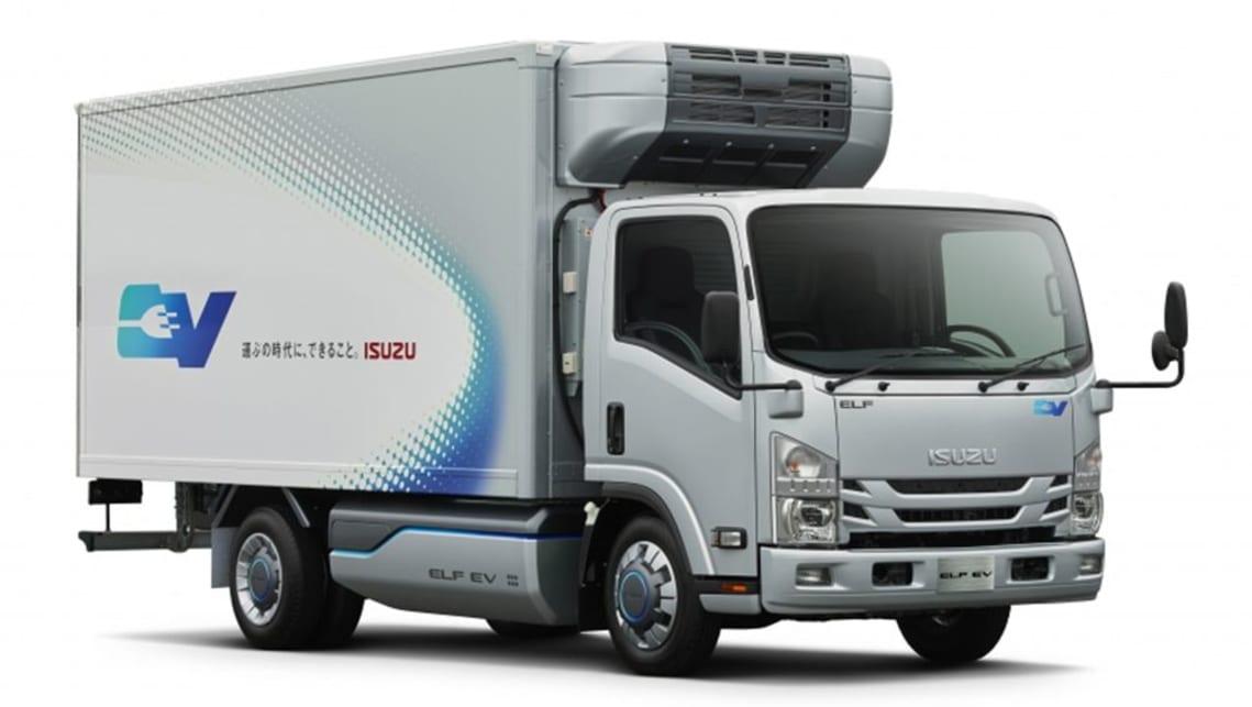 Isuzu детализирует планы электрических грузовиков, включая аккумуляторные батареи и технологии водородных топливных элементов