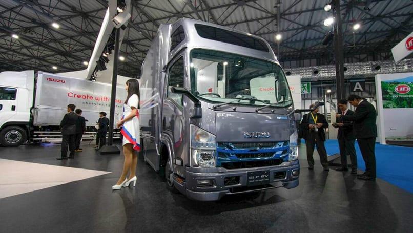 Isuzu детализирует планы электрических грузовиков, включая аккумуляторные батареи и технологии водородных топливных элементов
