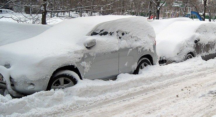 How not to drive in the city in winter