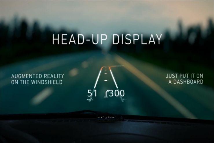 Как установить проекционный дисплей даже в сильно подержанный автомобиль