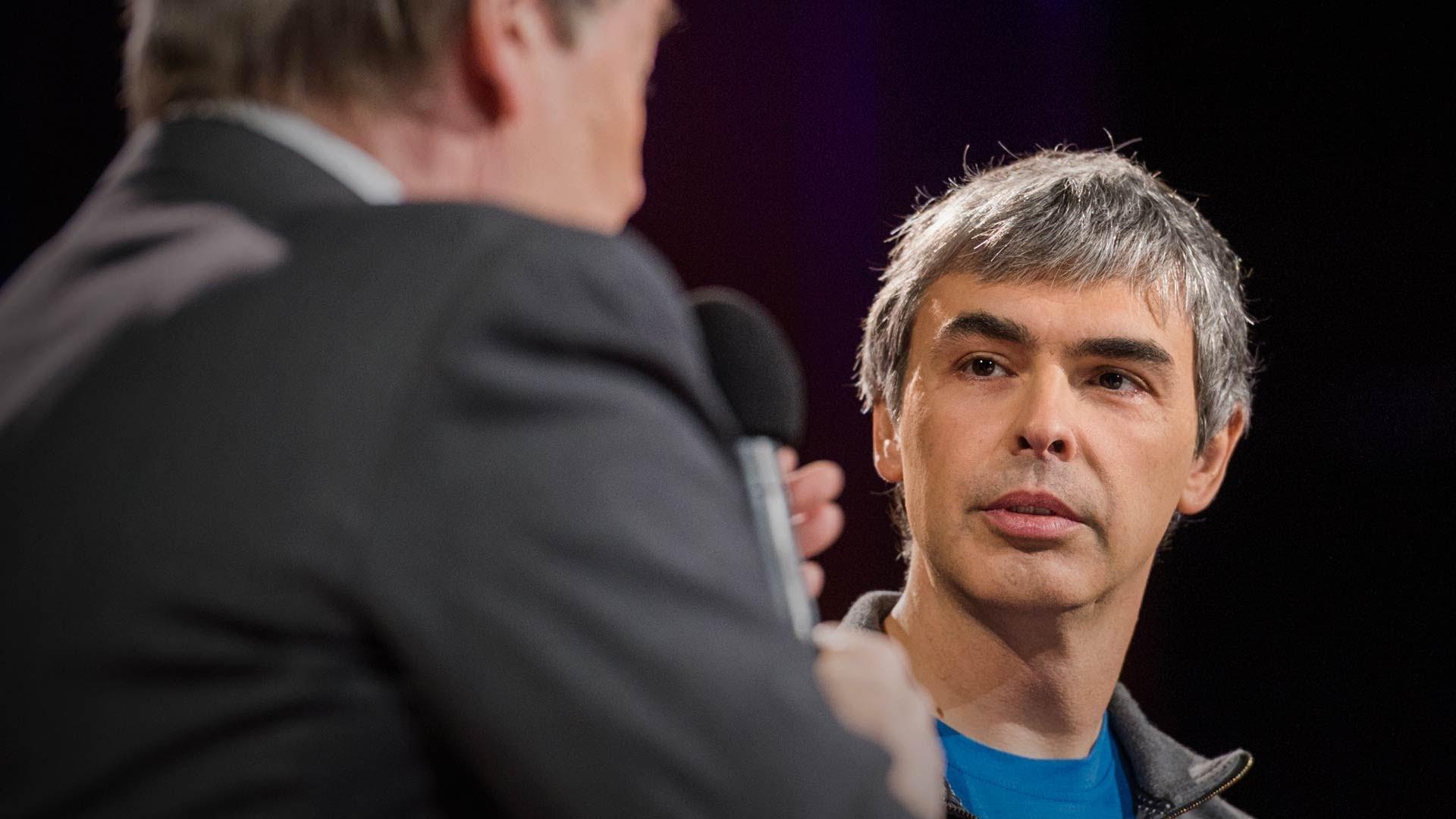 Larry Page - Change the world and tell everyone about it