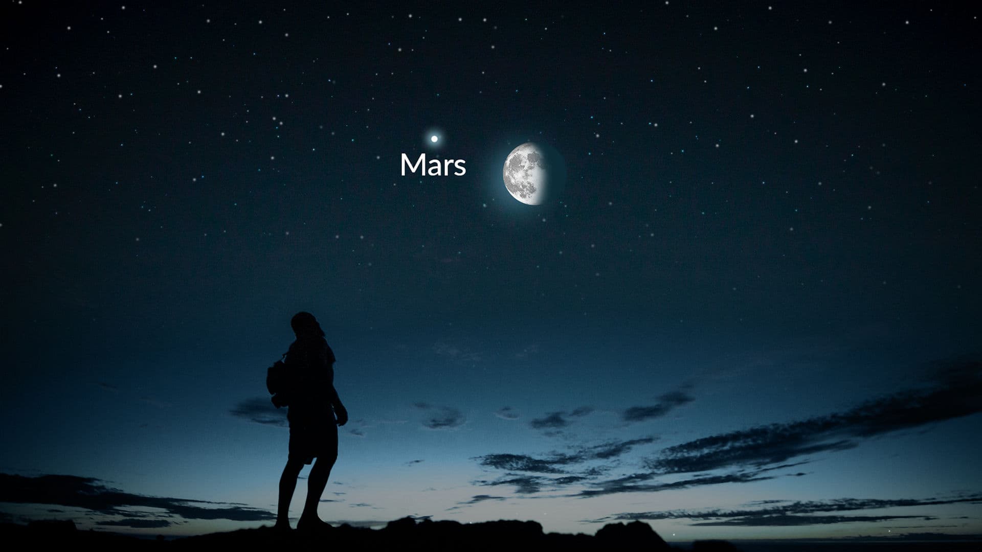 Maan, Mars en meer