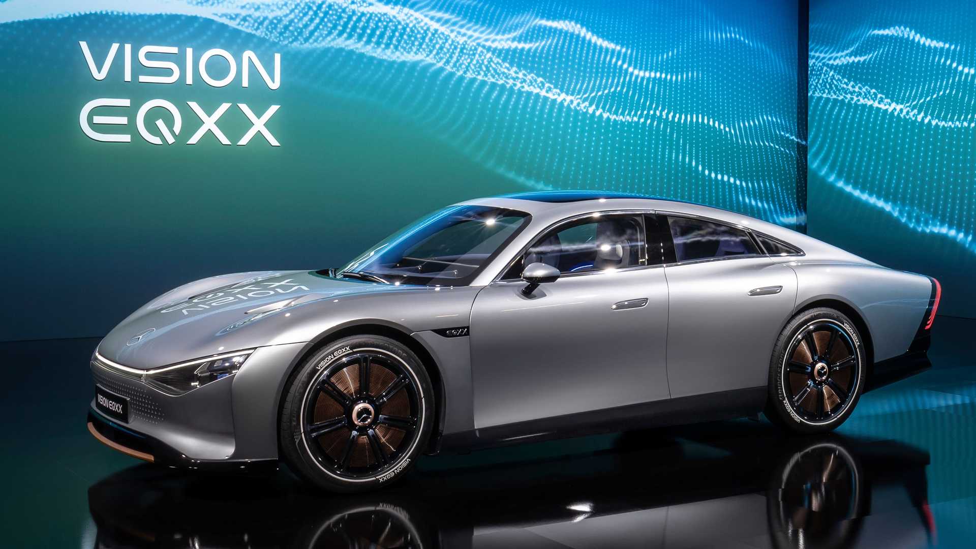 Mercedes Vision EQXX. Iespaidīgs ar savu klāstu