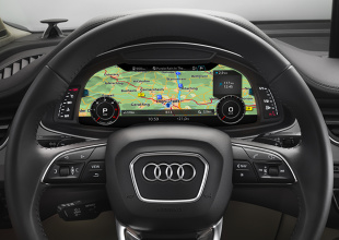 Навигационные карты Audi поддерживают работу водителя