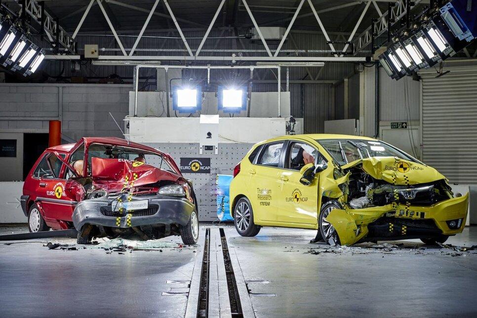 כשלים של היצרן במהלך מבחני Euro NCAP