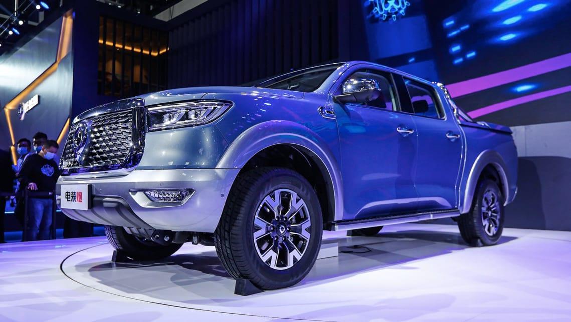 New 2021 Great Wall Cannon: Toyota HiLux challenger gets official name as electric version debuts in Beijing