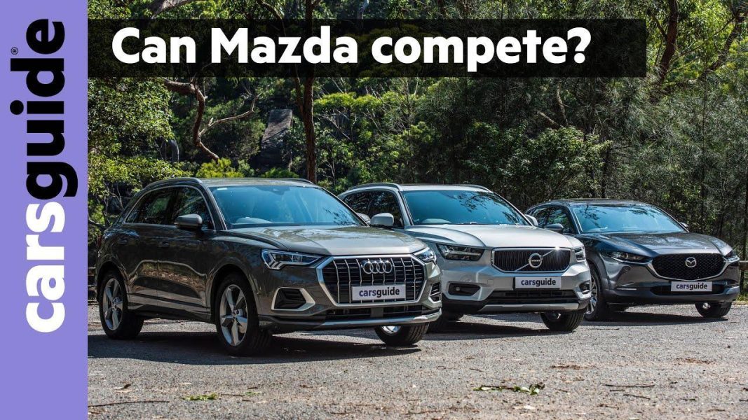Обзор роскошного компактного внедорожника &#8211; сравниваем Mazda CX-30 G25 Astina, Audi Q3 35 TFSI и Volvo XC40 T4 Momentum