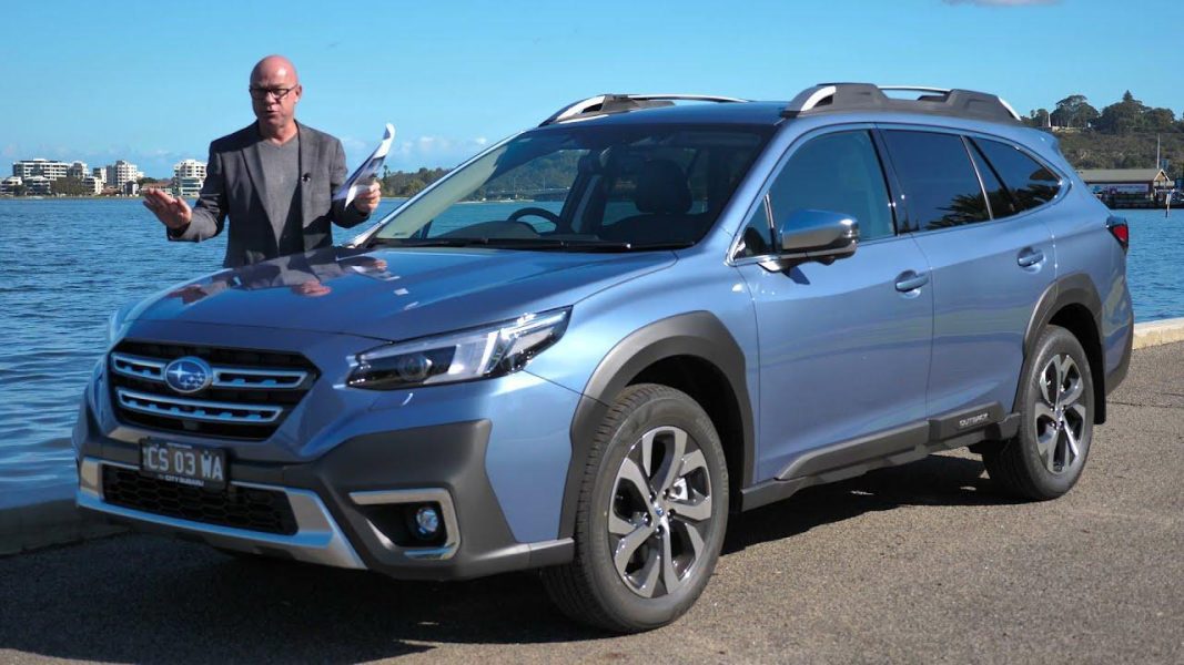 2021 m. „Subaru Outback“ apžvalga: AWD Touring Snapshot