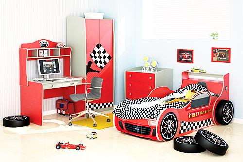 Pit Stop &#8211; мебель, вдохновленная гоночными автомобилями