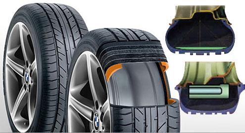 Pannensichere Reifen von Bridgestone.