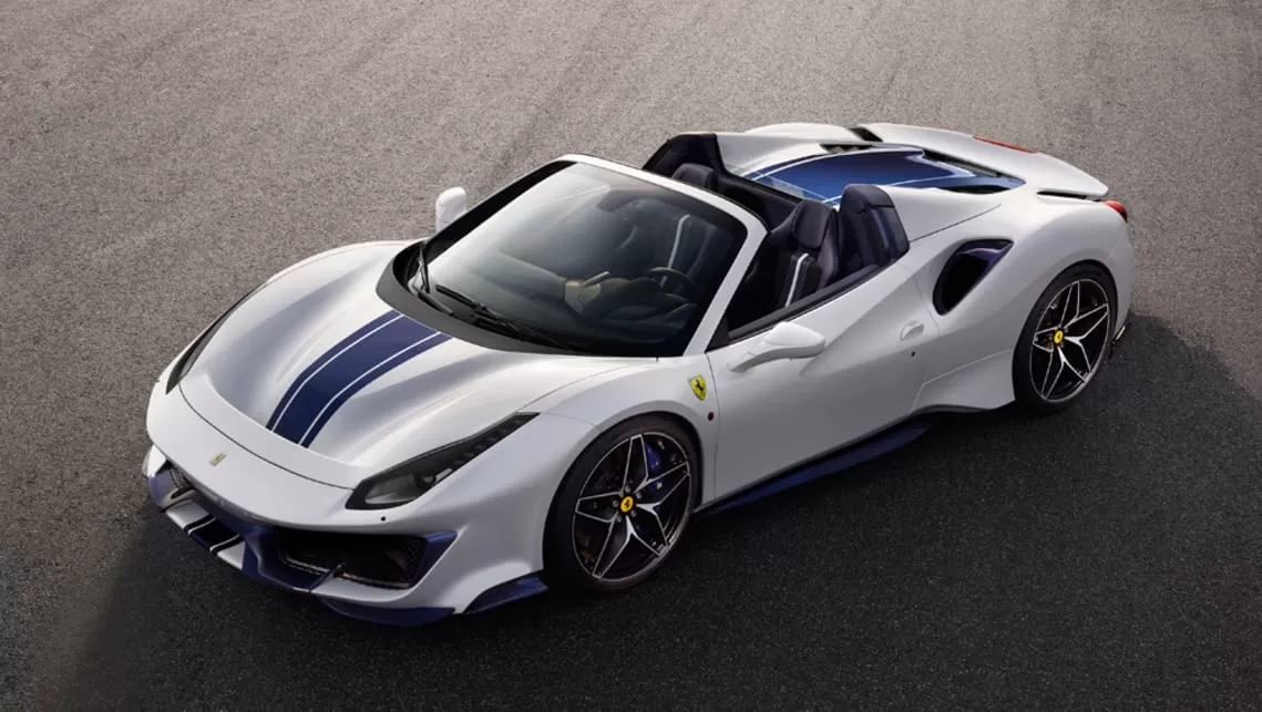 Представлен Ferrari 488 Pista Spider 2019