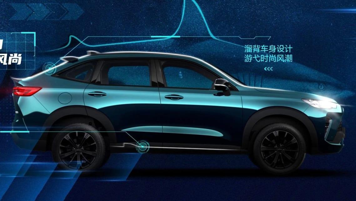 Представлен Haval H2022S 6 года: версия «купе» китайского конкурента Toyota RAV4 Hybrid набирает 530 Нм бензиново-электрической мощности!