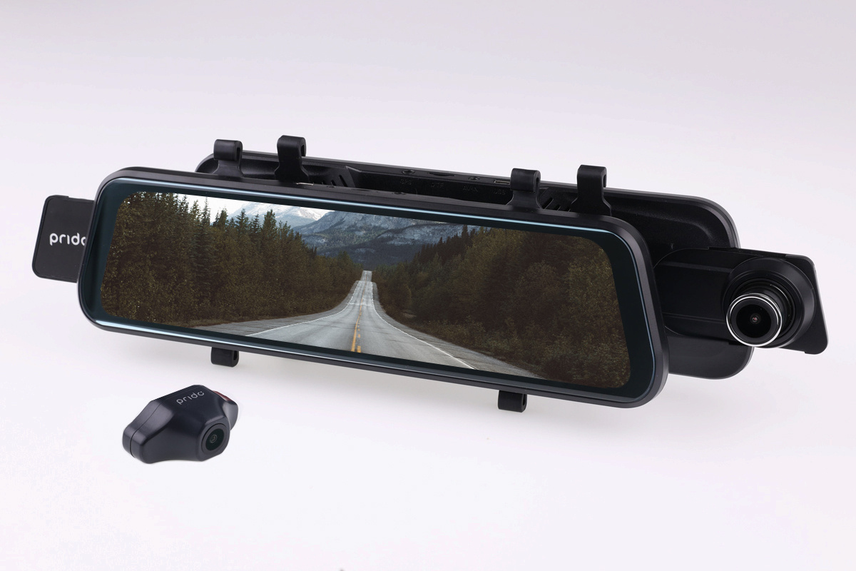 Prido X6 и Prido X6 GPS. Новые видеорегистраторы в зеркала с камерой заднего вида