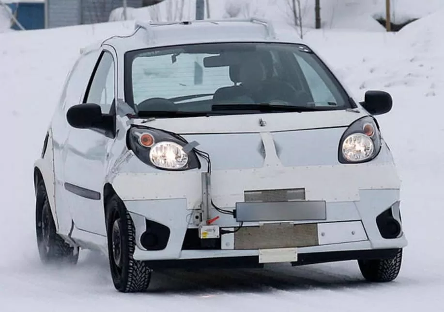 Шпионские снимки Smart ForFour