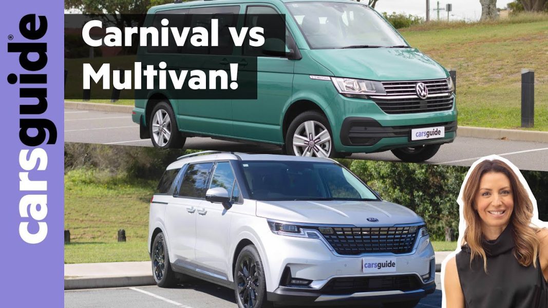 Análisis comparativo de gasolina Volkswagen Multivan Comfortline Premium TDI340 SWB y Kia Carnival Platinum