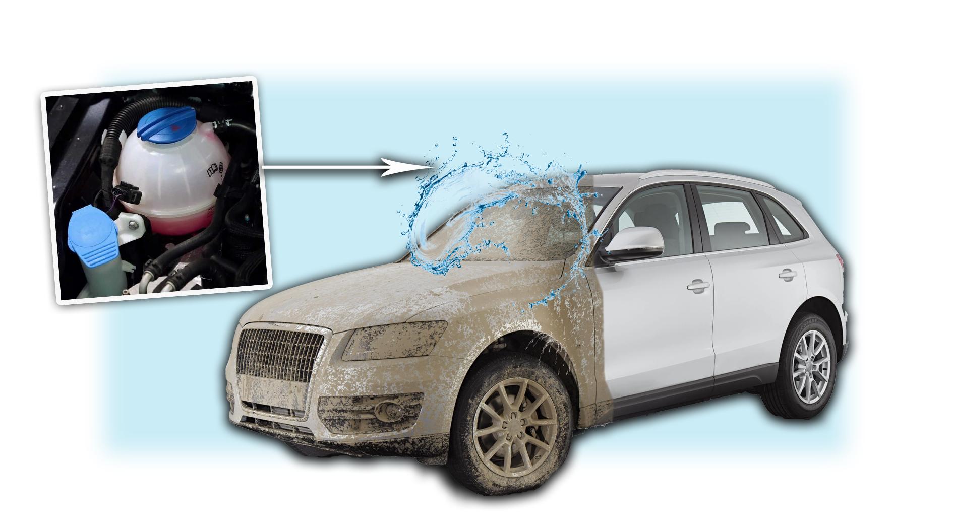 Течност за прање ветробранског стакла. Погрешан избор може оштетити аутомобил (видео)