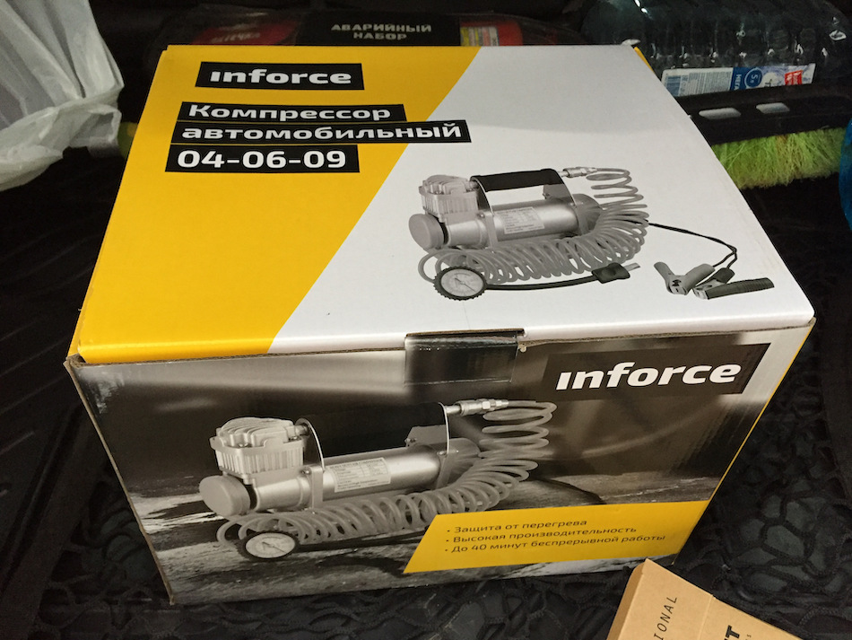 Автомобильный компрессор Inforce: 2 лучшие модели