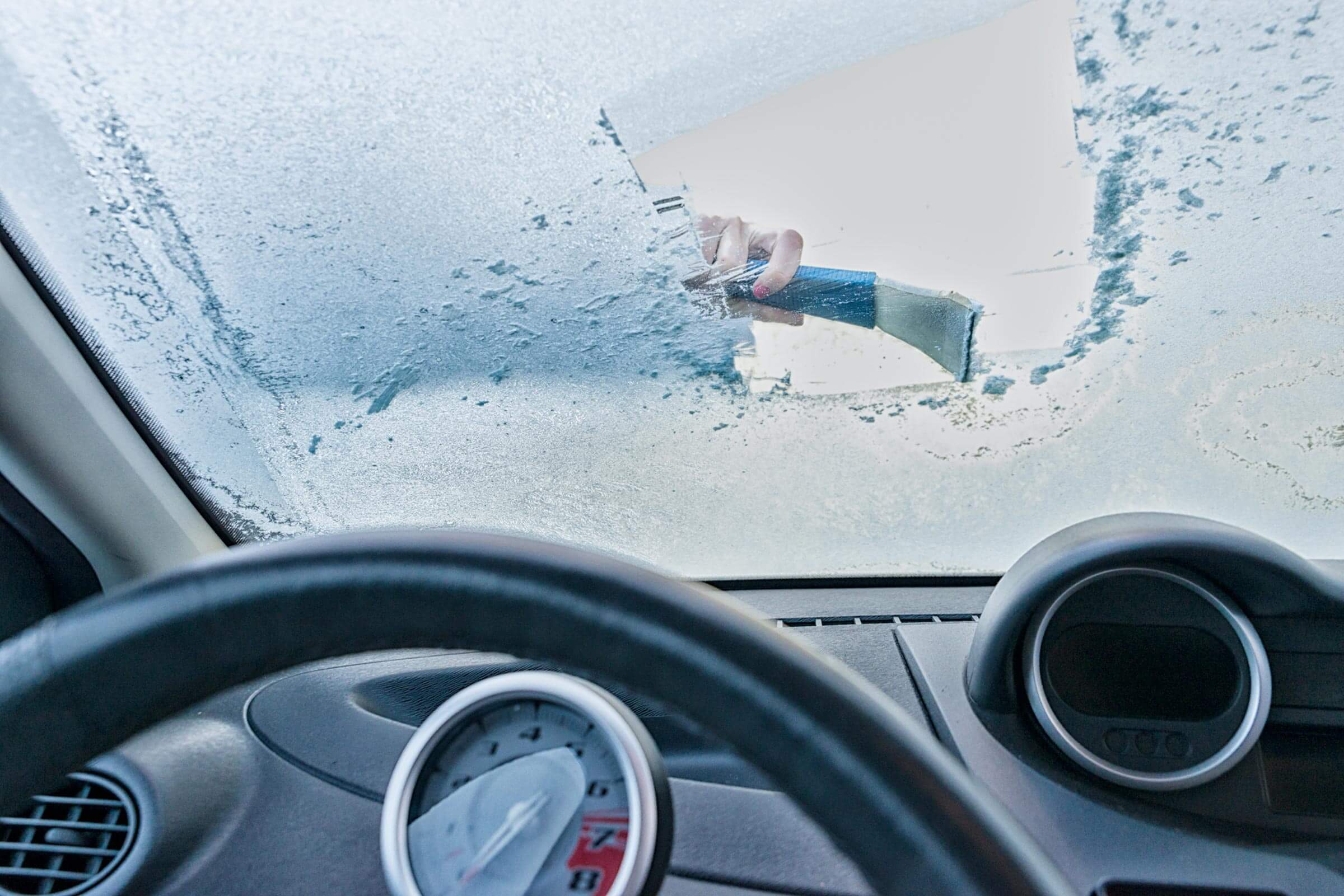 Car in Glass