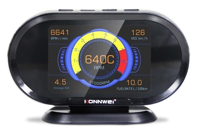 Computador de bordo Konnwel KW 206 OBD2: principais características e comentários de clientes