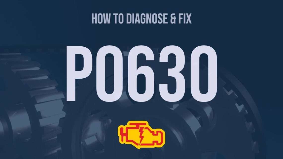 شرح کد مشکل P0630.