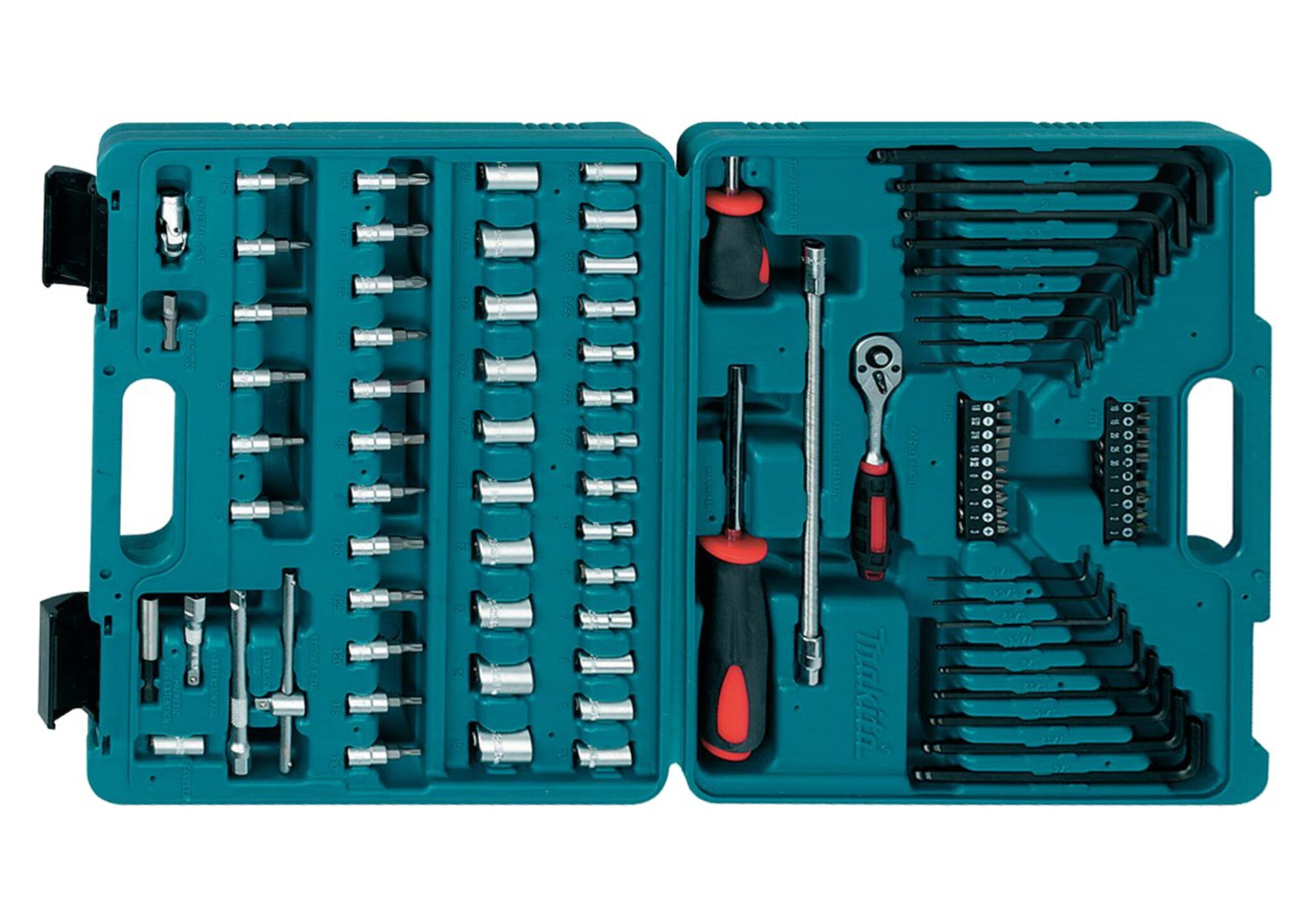 Набор инструментов в чемодане для автомобиля «Макита»