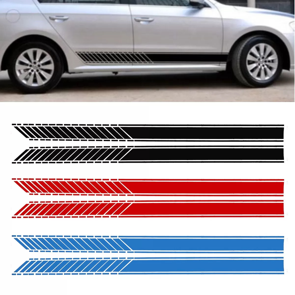 Car sticker strips: types, best materials