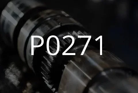 P0271 көйгөй кодунун сүрөттөлүшү.