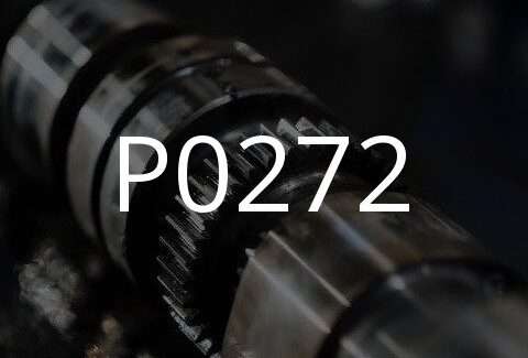 P0272 ақаулық кодының сипаттамасы.