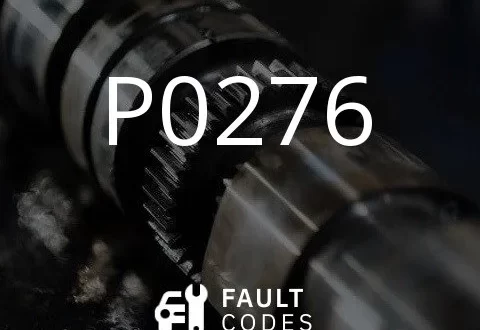 وصف رمز المشكلة P0276.