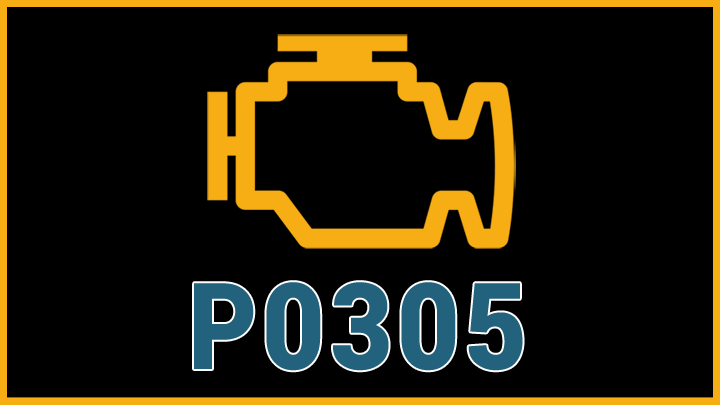 P0305 ақаулық кодының сипаттамасы.