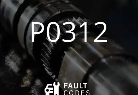 P0312 көйгөй кодунун сүрөттөлүшү.