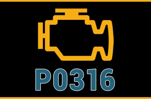 P0316 көйгөй кодунун сүрөттөлүшү.