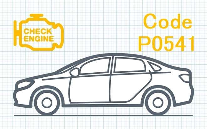 Description of the P0541 fault code.