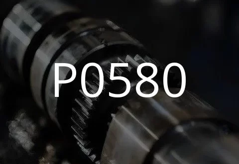 P0580 matxura-kodearen deskribapena.