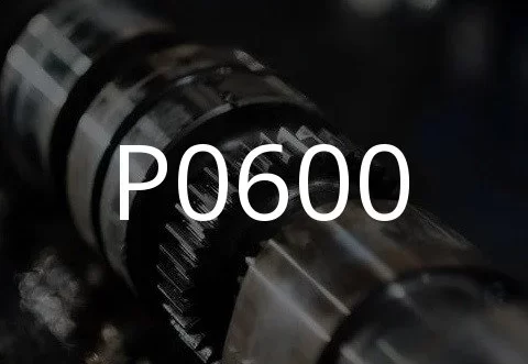 Beschrijving van foutcode P0600.