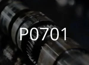 A P0701 hibakód leírása.