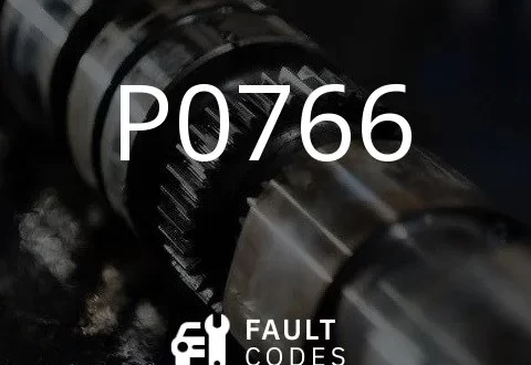 P0766 فالٹ کوڈ کی تفصیل۔