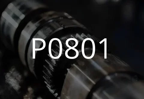 P0801 matxura-kodearen deskribapena.