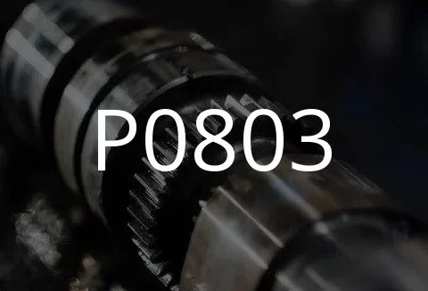 Popis chybového kódu P0803.