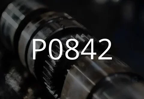 P0842 көйгөй кодунун сүрөттөлүшү.