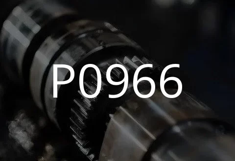 P0966 故障代码的描述。