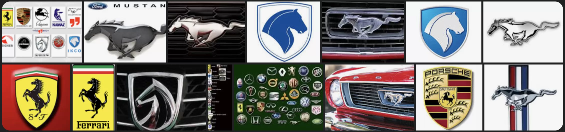 La marca del automóvil con el Caballo: ¿en qué automóvil está el emblema  con el caballo? — AvtoTachki