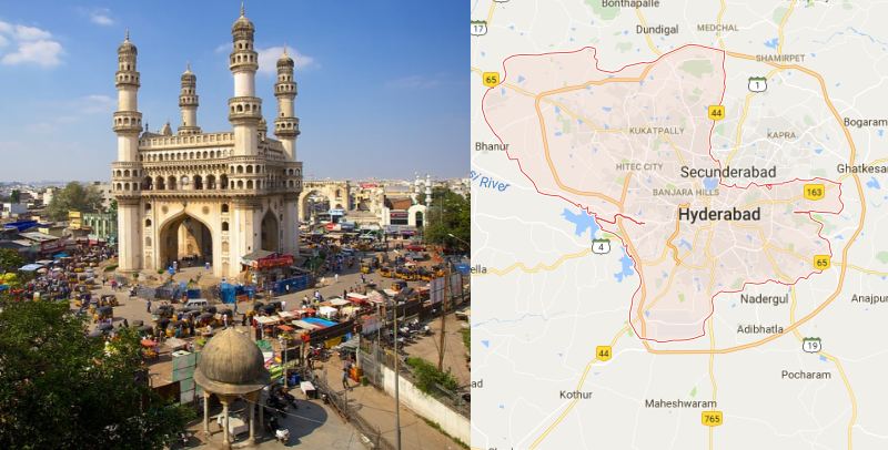 10 крупнейших городов Индии по площади